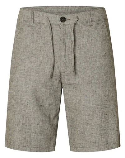 Selected - SLHRegular - Brody Linen Shorts - Delicioso